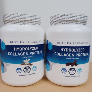 Biotics Research- Hydrolyzed Collagen vanilla Cream & chocolate