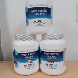 Biotics Research- Whey Isolate Protein Powder (plain, vanilla and Chocolate)